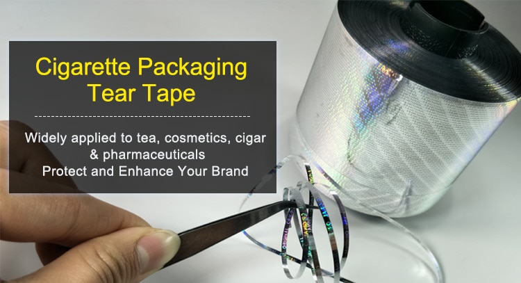 3.5mm BOPP Cigarette Packaging Tear Tape