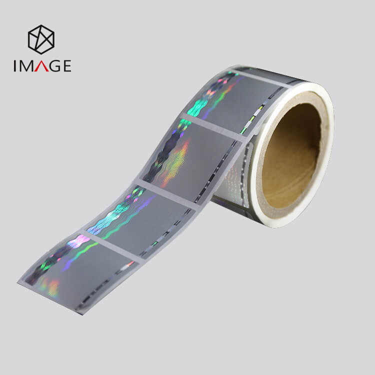 50mm printable hologram label in roll form