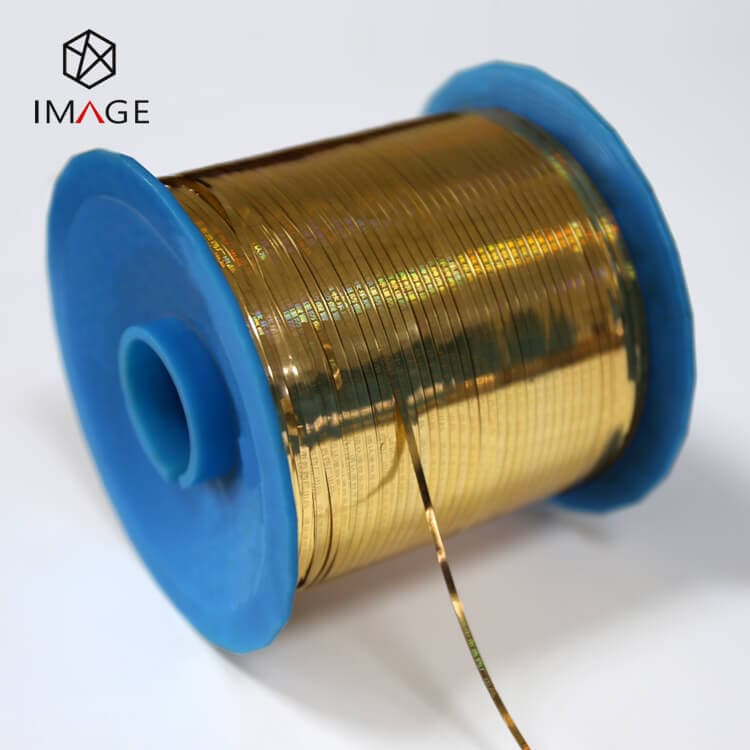 2.5mm Gold Metalized Tear Tape