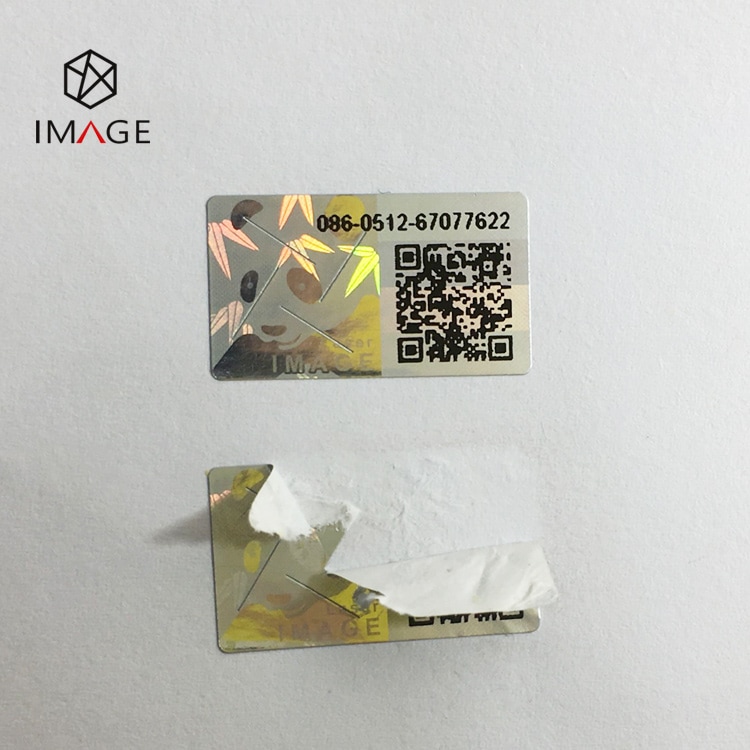 Holographic Tax Stamps, Anti-tampering Cutting