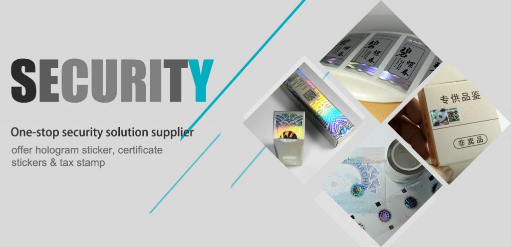 eye-popping holographic stickers for product security and authentication