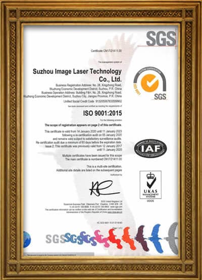 Adheres to ISO9001, quality management system