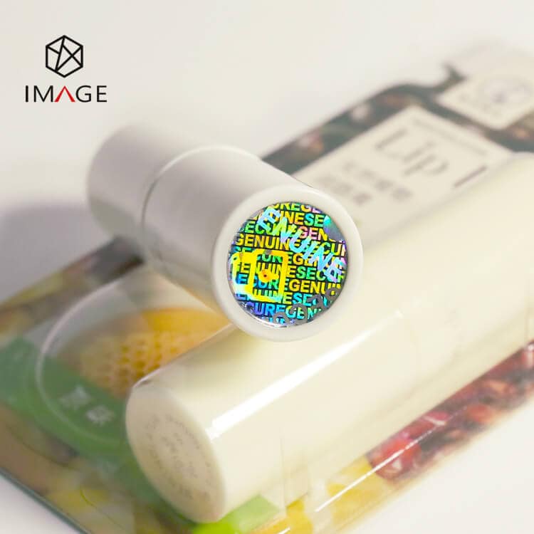 15mm Round Hologram Sticker for Lipstick Packaging