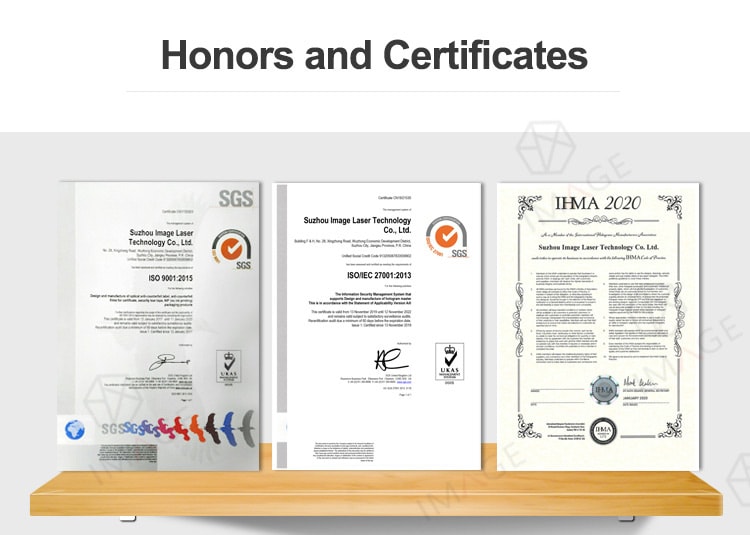 Certificates & Honors of ISO9001, ISO27001, IHMA 2020