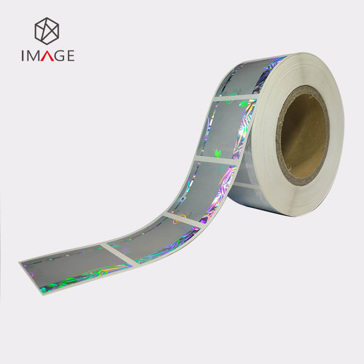 hologram warranty void sticker in roll form