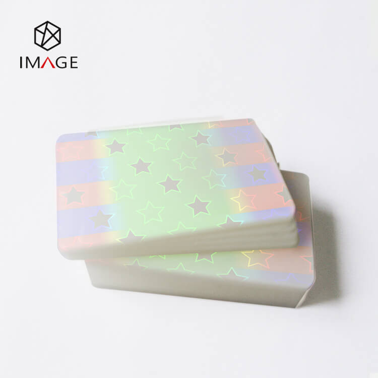 5 mil hologram laminating pouches for ID cards