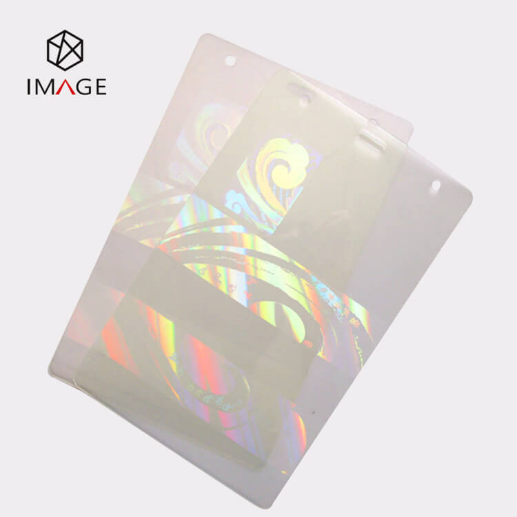 Custom Holographic Clear Laminating Pouches