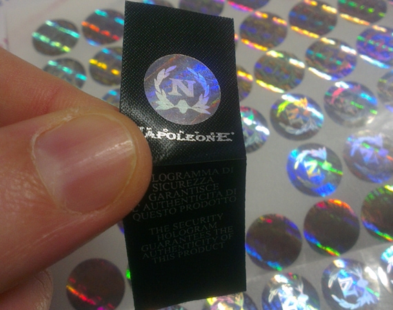 Hologram Sticker for Apparel Woven Label
