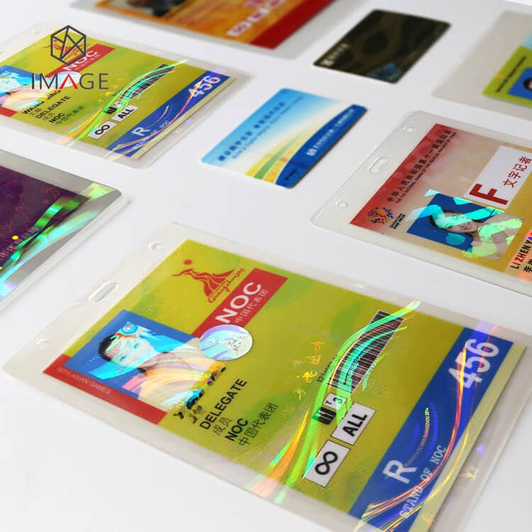Sticky Personalized Hologram Laminating Pouches