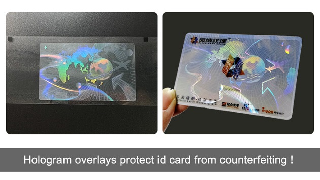 custom hologram overlays protect your id cards from counterfeiting