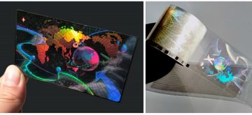 printing holograms on id cards
