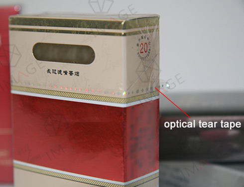 Holographic Tear Tape Help Fight Illegal Cigarette