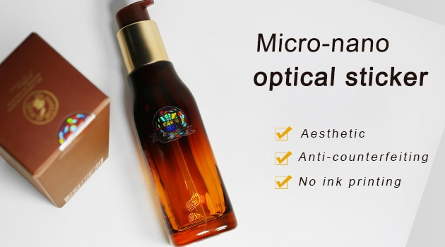 micro-nano optical hologram sticker