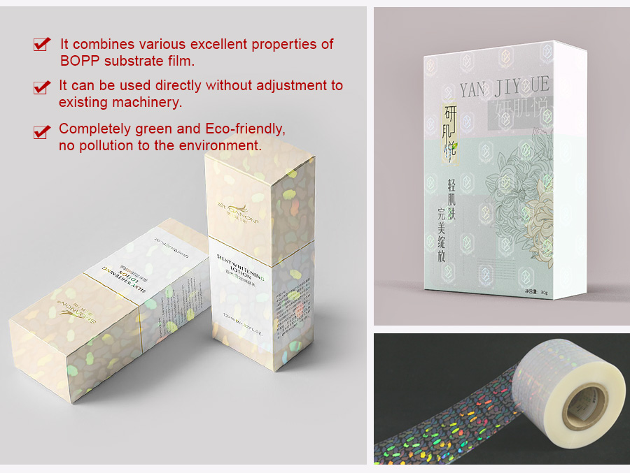 high security optical shrink film