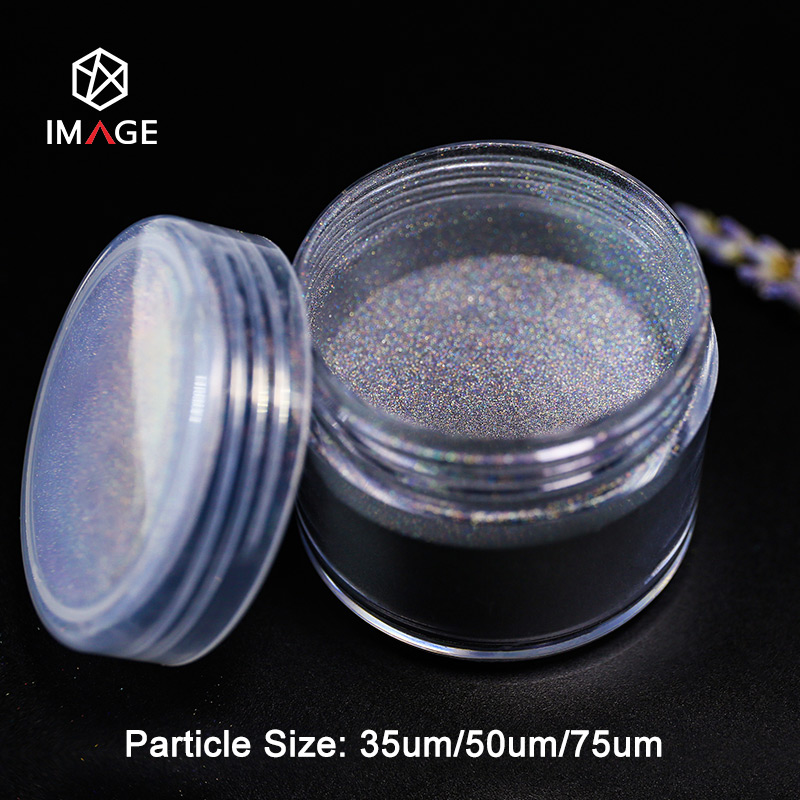 Bright and shiny laser magnetic pigment with 35, 50, 75um in size