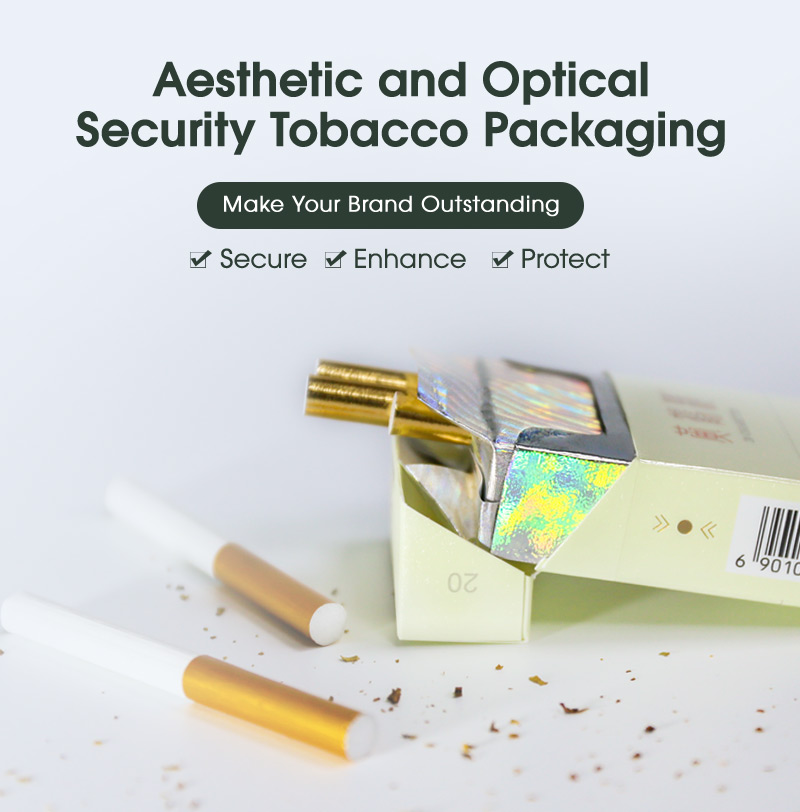 Aesthetic Optical Security Tobacco Packaging