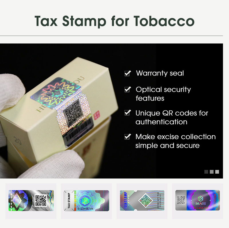 Tax Stamp for Tobacco, make excise collection simple and secure